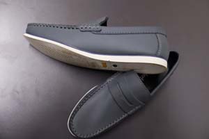 Timberland Leather Loafers - Grey