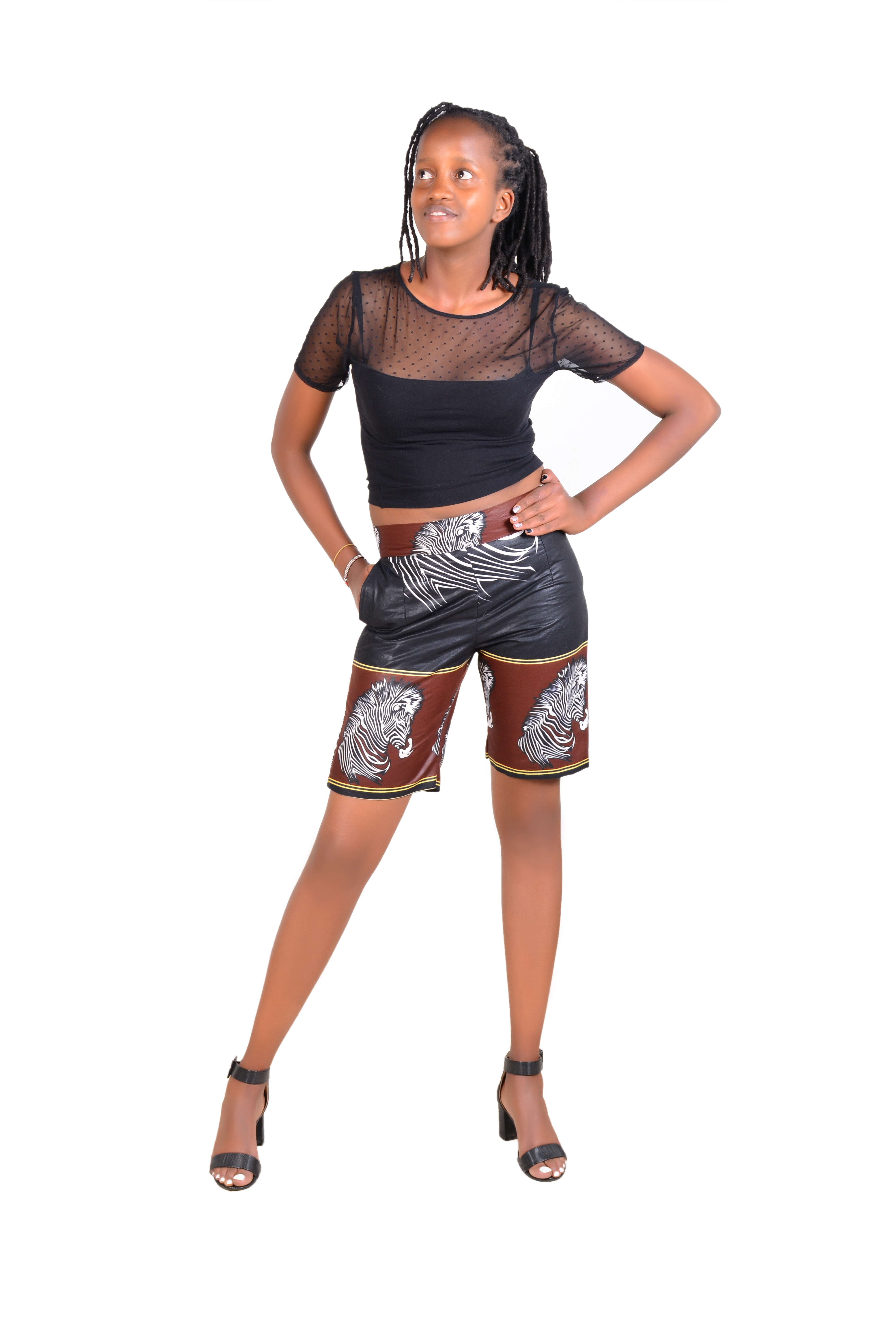 Ladies Short - Kitenge